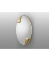 DAISY- ESPEJO OVAL ORO